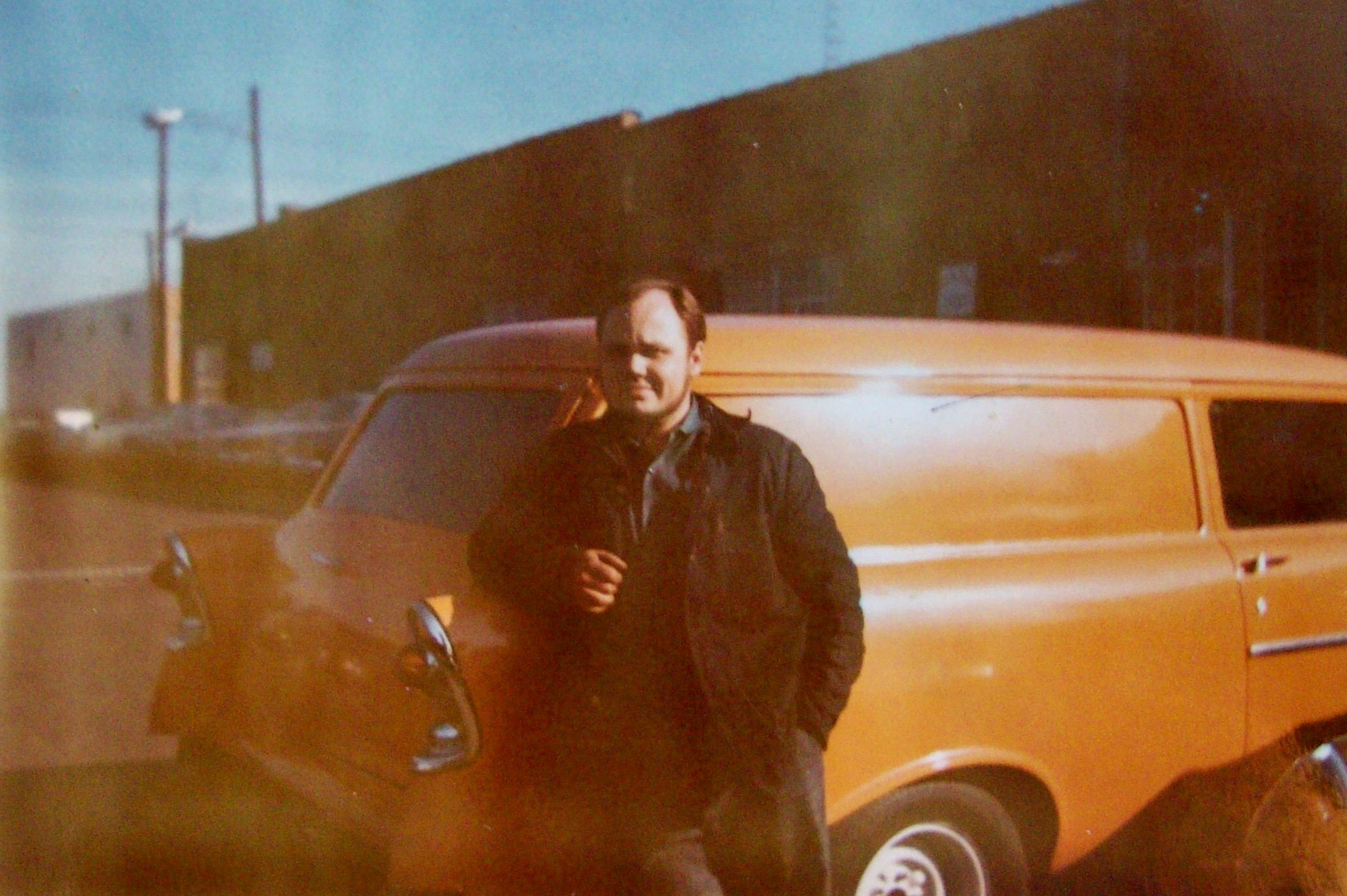 The famous Orange Simple Simmons Pie Wagon